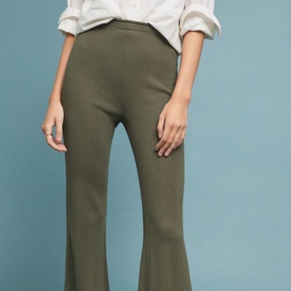 ANTHRO Gibson Flare Knit Legging Pant X. - Picture 2 of 16